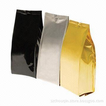 Coffee Bags with Gusset, High-protection from Moisture and Puncture, Full Color Printing, Valve